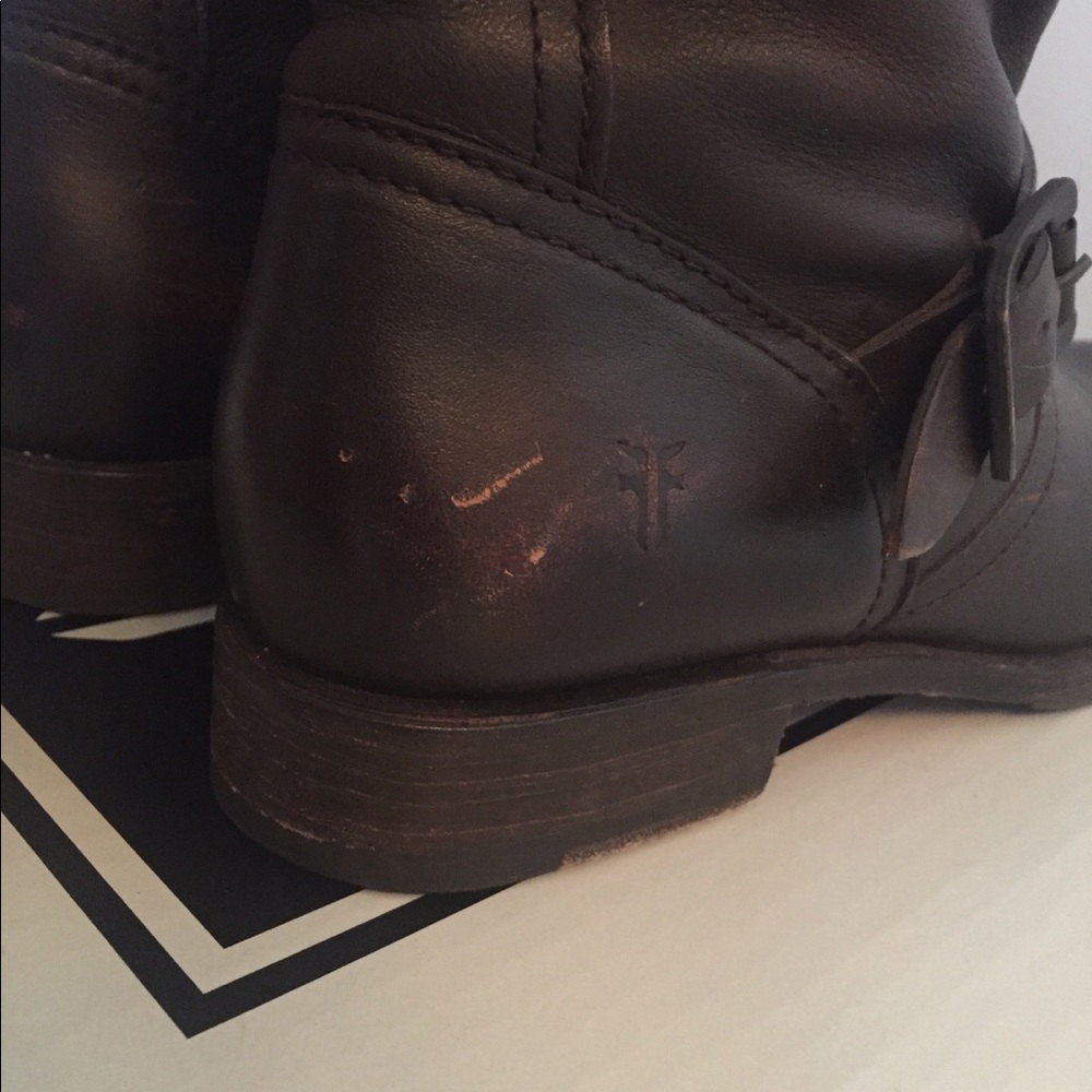 Frye Boots - Veronica - Size 9 - Brown Leather - Picture 7 of 8